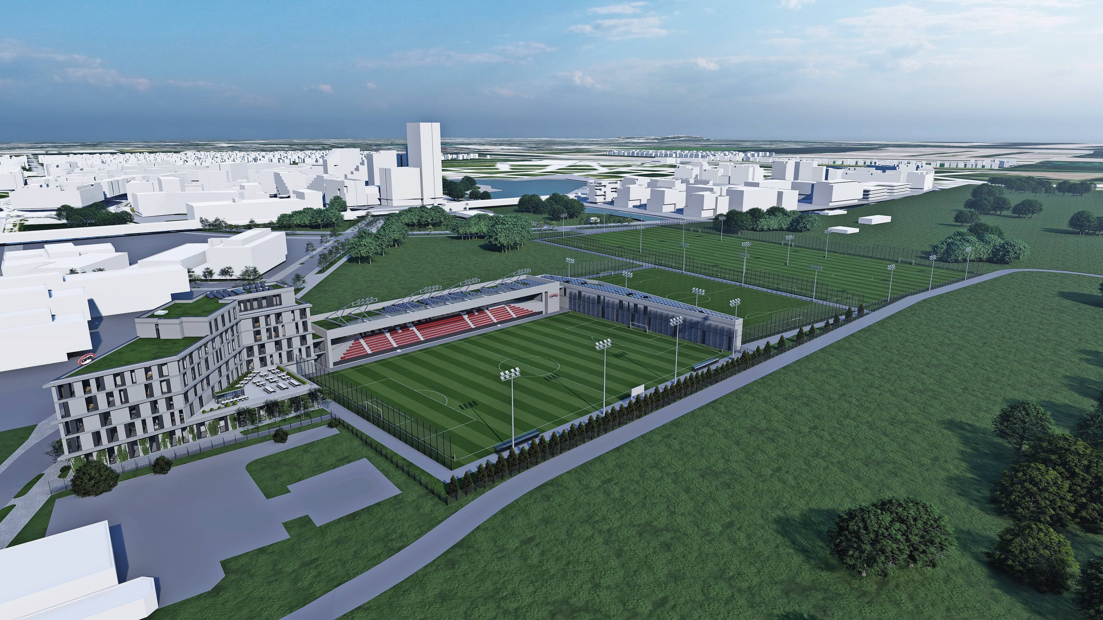 Rendering ÖFB-Campus